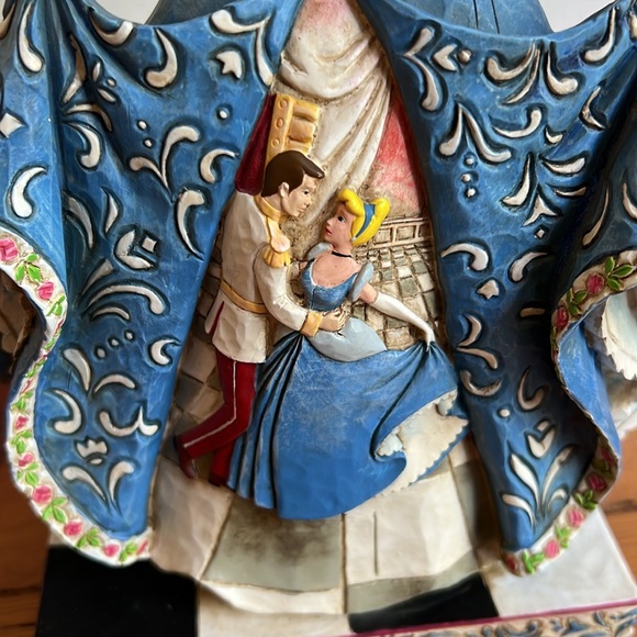 JIM SHORE Disney Traditions ROMANTIC WALTZ CINDERELLA FIGURE #4007216. 9” 3/4” - Picture 8 of 9